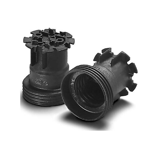 Houben Fassung E27 Thermopl.,sw,Agw 504302